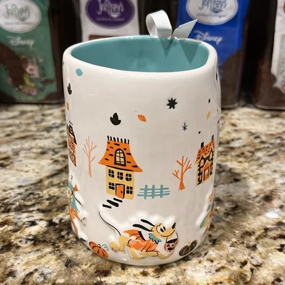 Rae Dunn Trick or Treat Disney Not So Scary Mug New Mickey Minnie Donald Daisy - Picture 4 of 7